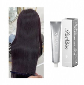 Permanent Natural Colors Black Hair Dye Cream for Professional Hair Color Dye Salon to Remove Gray Hair Hair Care
